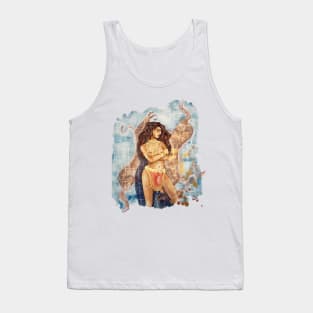 The Pride of Crete - Bull Leaper Tank Top